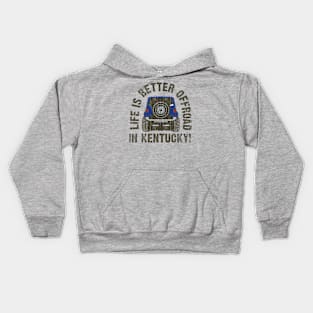 Offroad in Kentucky 4x4 Kids Hoodie